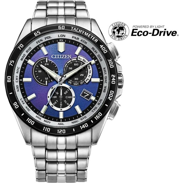 Citizen Eco-Drive Radio Controlled Unite With Blue Limited Edition 66589956