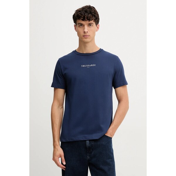 Bavlnené tričko Trussardi 64539884