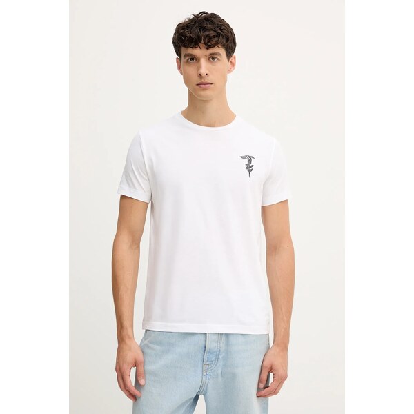 Bavlnené tričko Trussardi 64539879