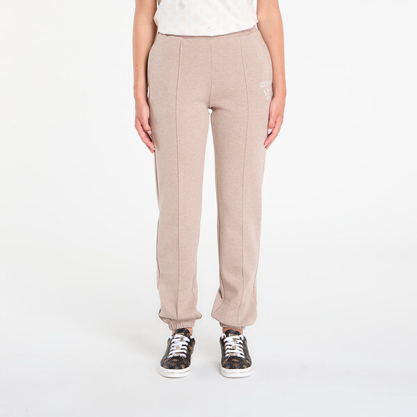 Kalhoty GUESS Roberta Cuff Long Pants Beige XS 64290214