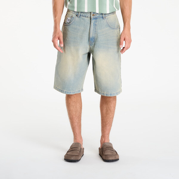 Šortky Karl Kani OG Denim Baggy Jorts Bleached Blue 38 64540242