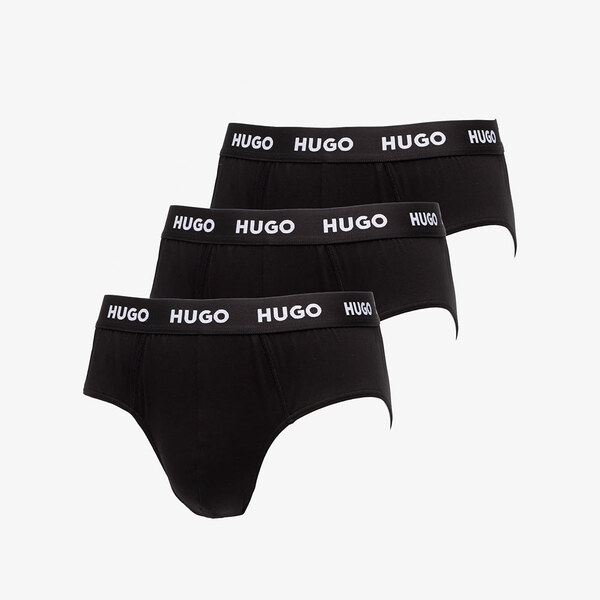 Slipy Hugo Boss Men-B-Hipbrief 3-Pack Black M 64540286
