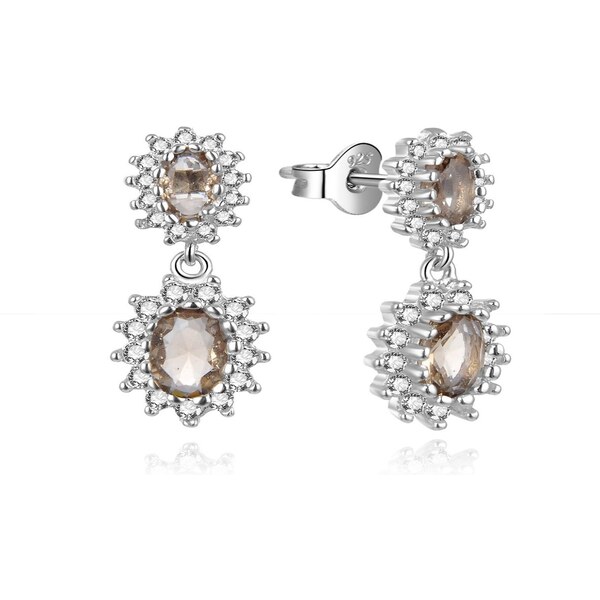 MOISS Originálne strieborné náušnice s kubickými zirkónmi E0003113 66592945