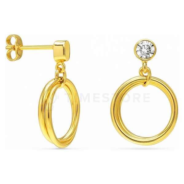 Puzetové náušnice, kruhy TS-EA-0251 TS-EA-0251 64541825