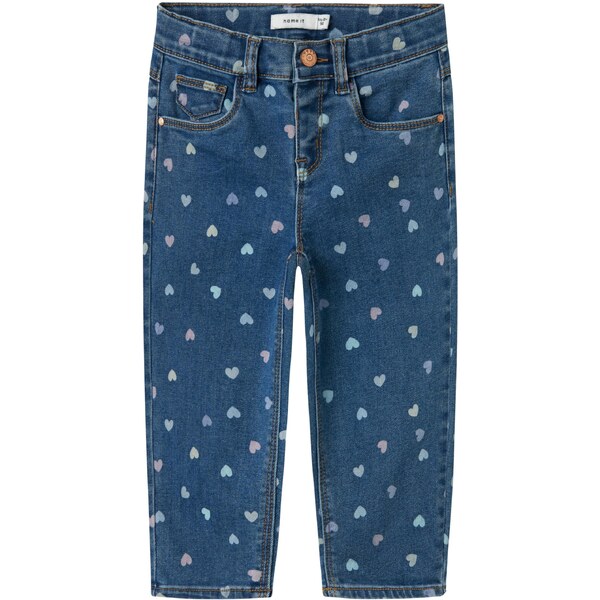 NAME IT Džínsy NMFBELLA modrá / svetlomodrá / orgovánová 64547720