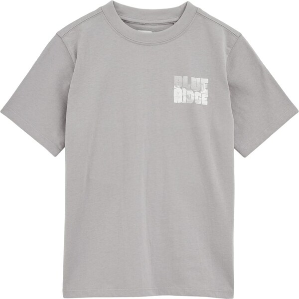 WE Fashion Tričko svetlosivá / biela 65882820