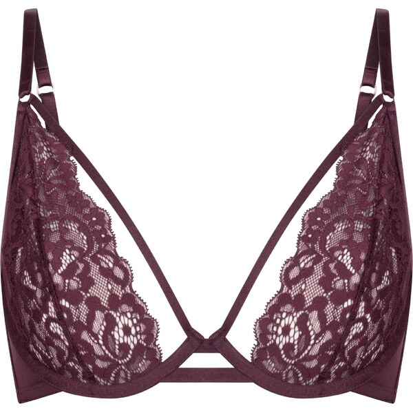 Hunkemöller Podprsenka bordová 64547821