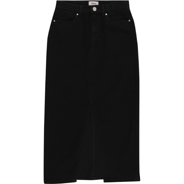 ONLY GIRLS Sukňa KOGSiri čierny denim 64547856