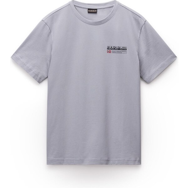 NAPAPIJRI Tričko S-Kasba sivá / čierna 64547709