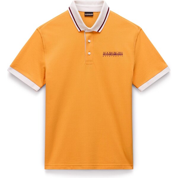 NAPAPIJRI Tričko E-Zeri svetlooranžová / karmínovo červená / biela 64563977