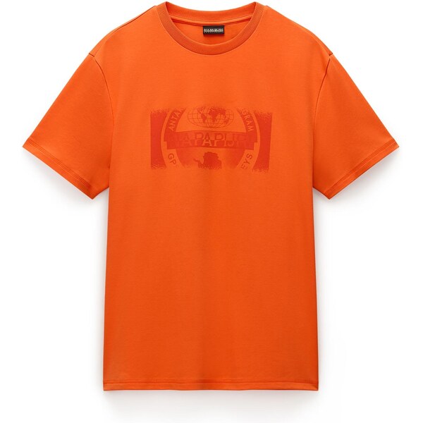 NAPAPIJRI Tričko S-Vanni oranžová / červená 64547701