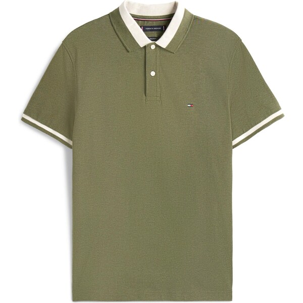 TOMMY HILFIGER Tričko svetložltá / olivová 64547935
