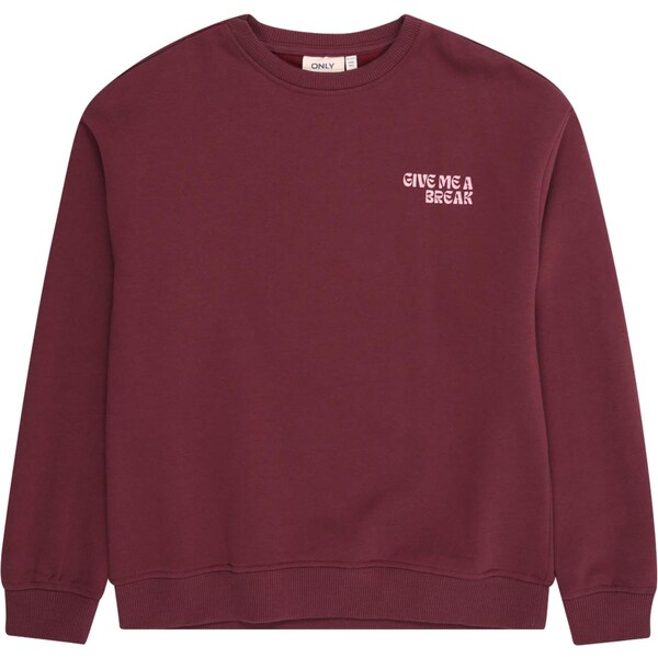 ONLY GIRLS Mikina KOGCAMINE cyklaménová / ružová 64548091