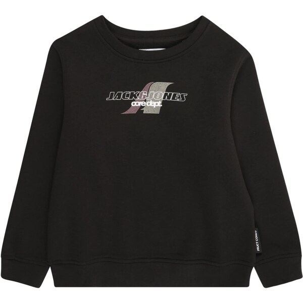 Jack & Jones Junior Mikina JCOTIER fialová / čierna / strieborná / 65921974