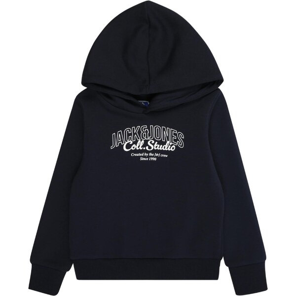 JACK & JONES MINI Mikina JJMAKOTO tmavomodrá / biela 65921973