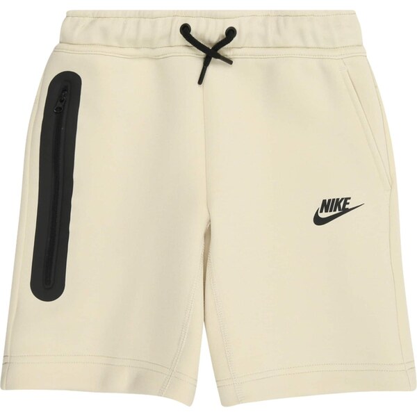 Nike Sportswear Nohavice Tech Fleece krémová / čierna 64548168
