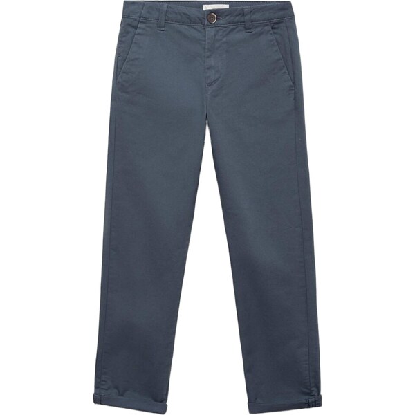 MANGO KIDS Nohavice PICCOLO enciánová 65283809
