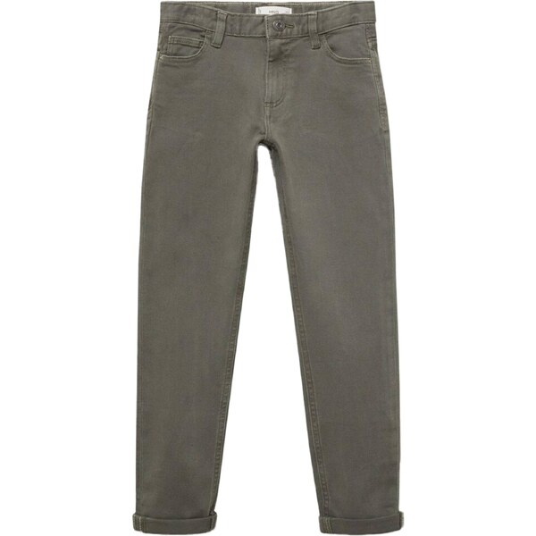 MANGO KIDS Nohavice PERU kaki 65283813