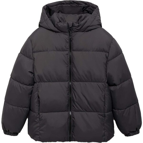 MANGO KIDS Zimná bunda AMERICA antracitová 65237577