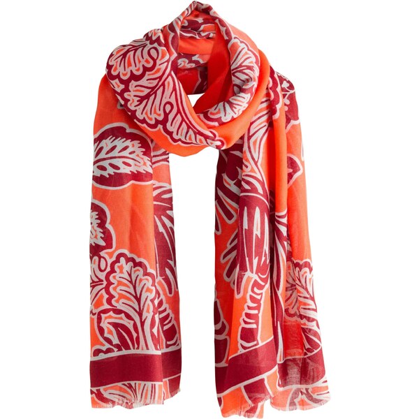 Next Plážová osuška oranžová / merlotová / šedobiela 65655889