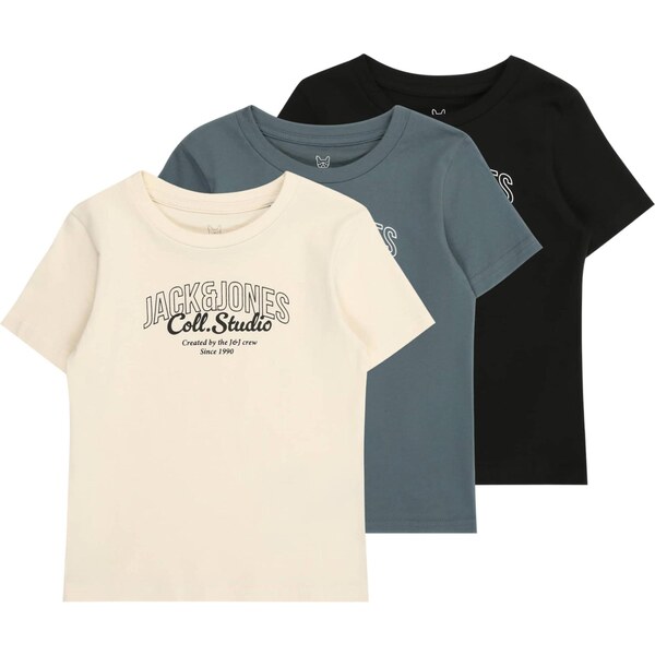 JACK & JONES MINI Tričko JJMAKOTO dymovo modrá / čierna / biela / 64548064