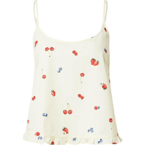 Hunkemöller Tričká na spanie pastelovo žltá / zelená / farba lesného 65305192