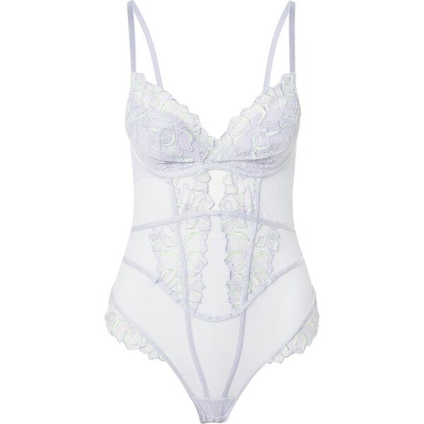 Hunkemöller Body LAUREN neónovo žltá / orgovánová 65884920