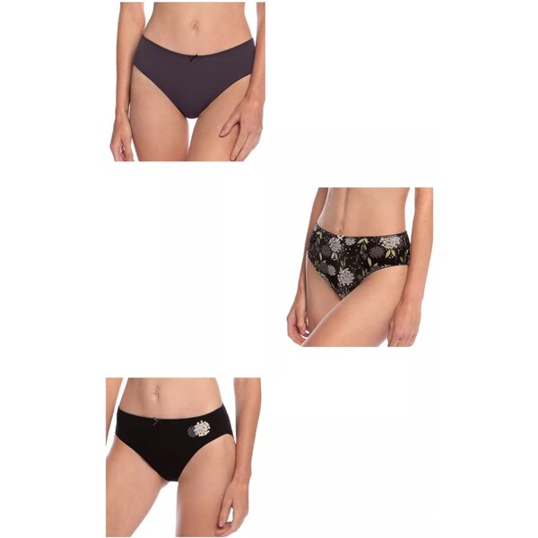 LAMA Dámske nohavičky L 120 BI 85 3-pak 64555825