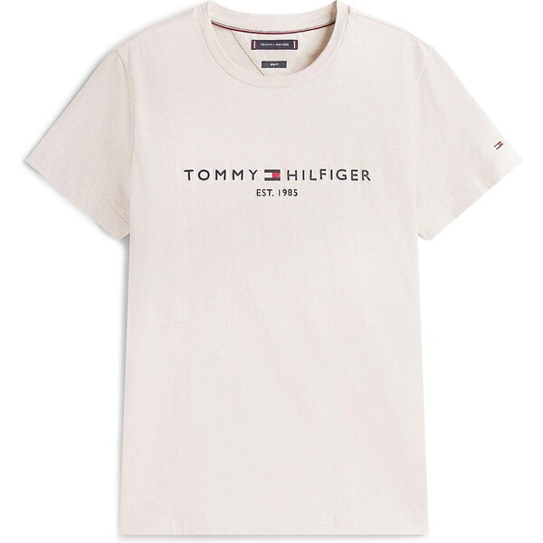 TOMMY HILFIGER Tričko svetlobéžová / brusnicová / čierna 64559303