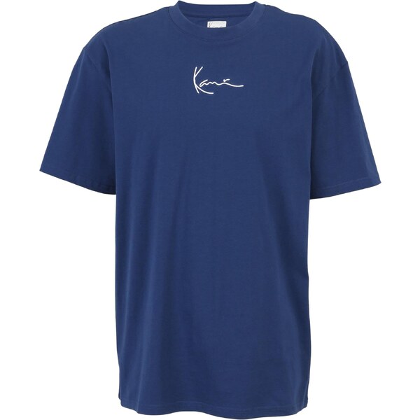Karl Kani Tričko Essential tmavomodrá / biela 64559072
