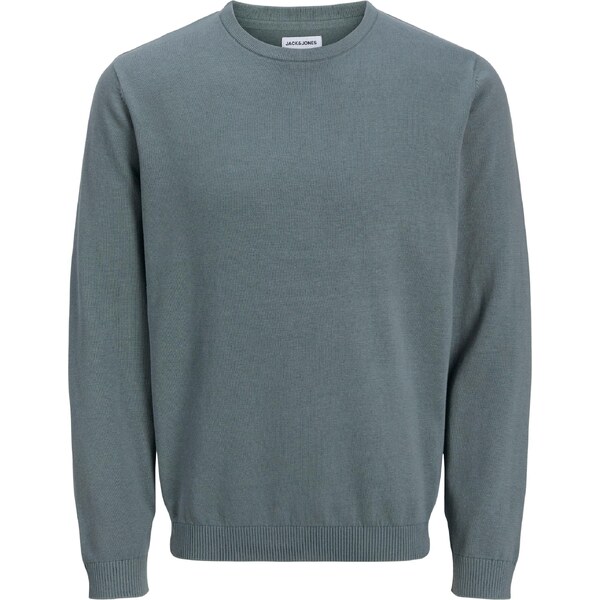 JACK & JONES Sveter modrosivá 64559301
