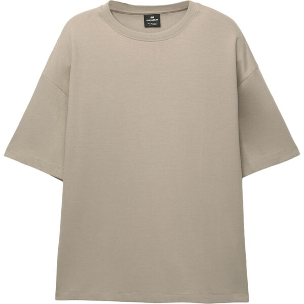 Pull&Bear Tričko čokoládová 65475035