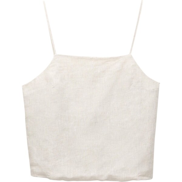 Pull&Bear Top nebielená 65884953