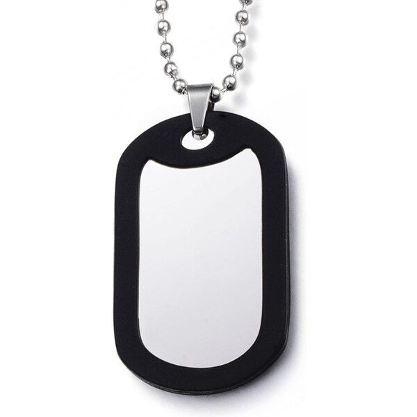 Sams Artisans Náhrdelník Black Mirror chirurgická oceľ INHM076 64559867