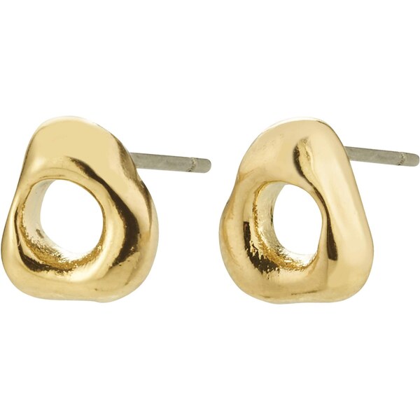 Pilgrim Náušnice Free zlatá 64565826