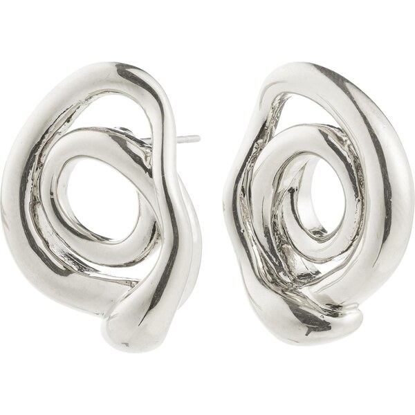 Pilgrim Náušnice Unfold strieborná 64565800