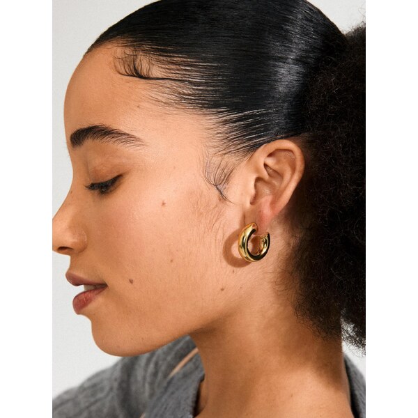 Pilgrim Náušnice Phase zlatá 64565832