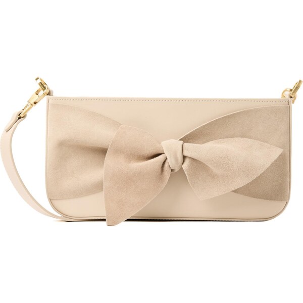 AKARDO Listová kabelka Lucille béžová 64565859