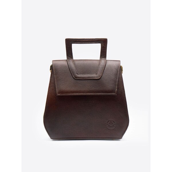 AKARDO Kabelka tmavohnedá 64565878