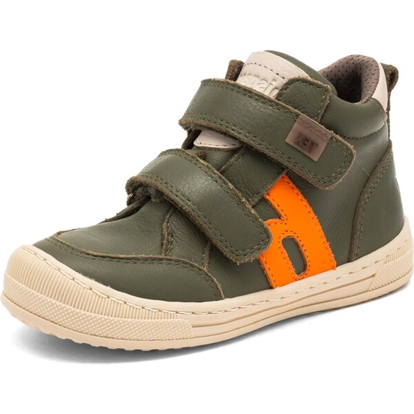 BISGAARD Obuv na prvé kroky Dylan kaki 66017845