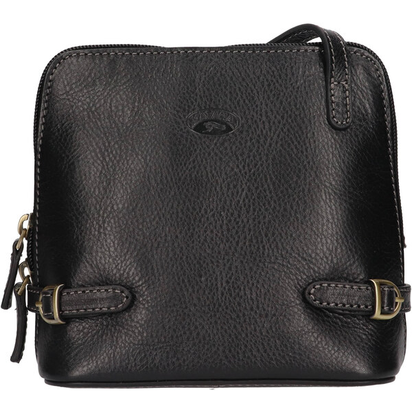 Kožená dámska crosbody kabelka Katana Essi - čierna 65912352