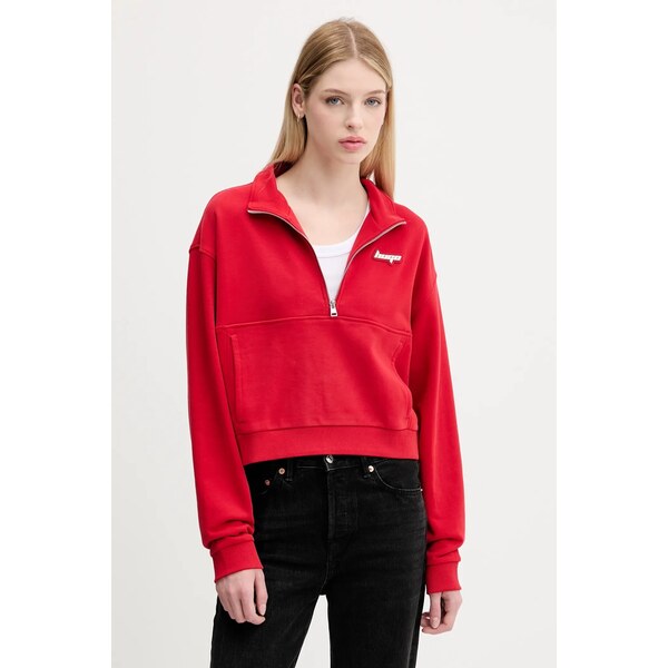 Bavlnená mikina Hugo Blue Dorata_B 64570139