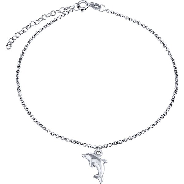 Silvego Strieborná retiazka na nohu s delfínom ZT151095VSW 66591072