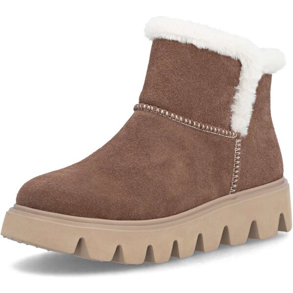 Dámska členková obuv RIEKER W2071-20 hnedá W5 64570785