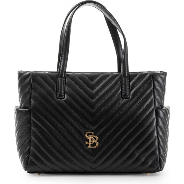 SARA BURGLAR Trapuntato Black kabelka 64570980
