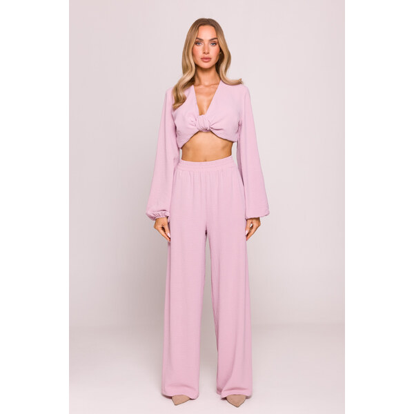 MOE Dámske letné nohavice | crepepink M862 64572727