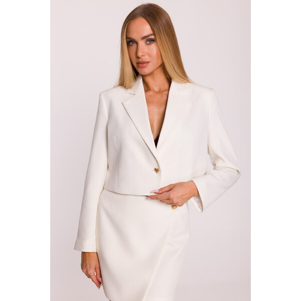 MOE Krátke sako | krémová M853 64572739