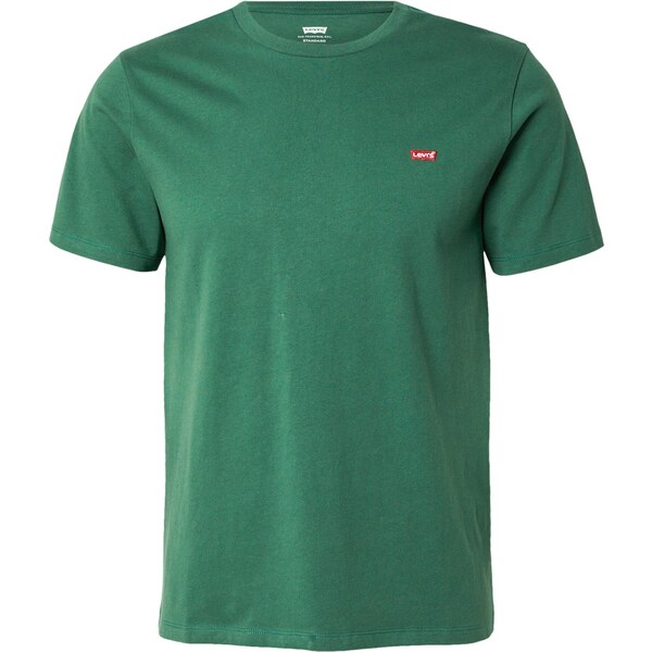 LEVIS Tričko Original Housemark Tee zelená / červená 65305205