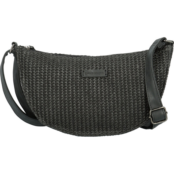 Dámska crossbody kabelka čierna - Enrico Benetti Brigita čierna 64589274