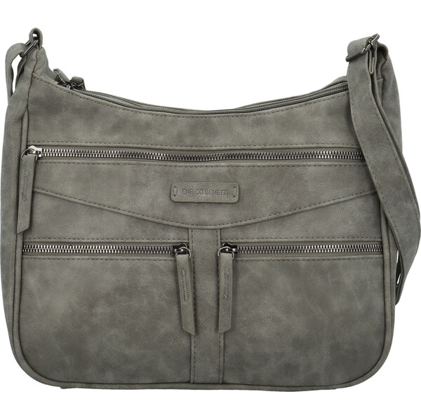 Dámska crossbody kabelka šedá - Enrico Benetti Iballa šedá 64589283